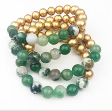 Load image into Gallery viewer, Stella Bracelets - Green Jade

