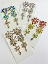 Load image into Gallery viewer, Floral Bling Drops - Rainbow
