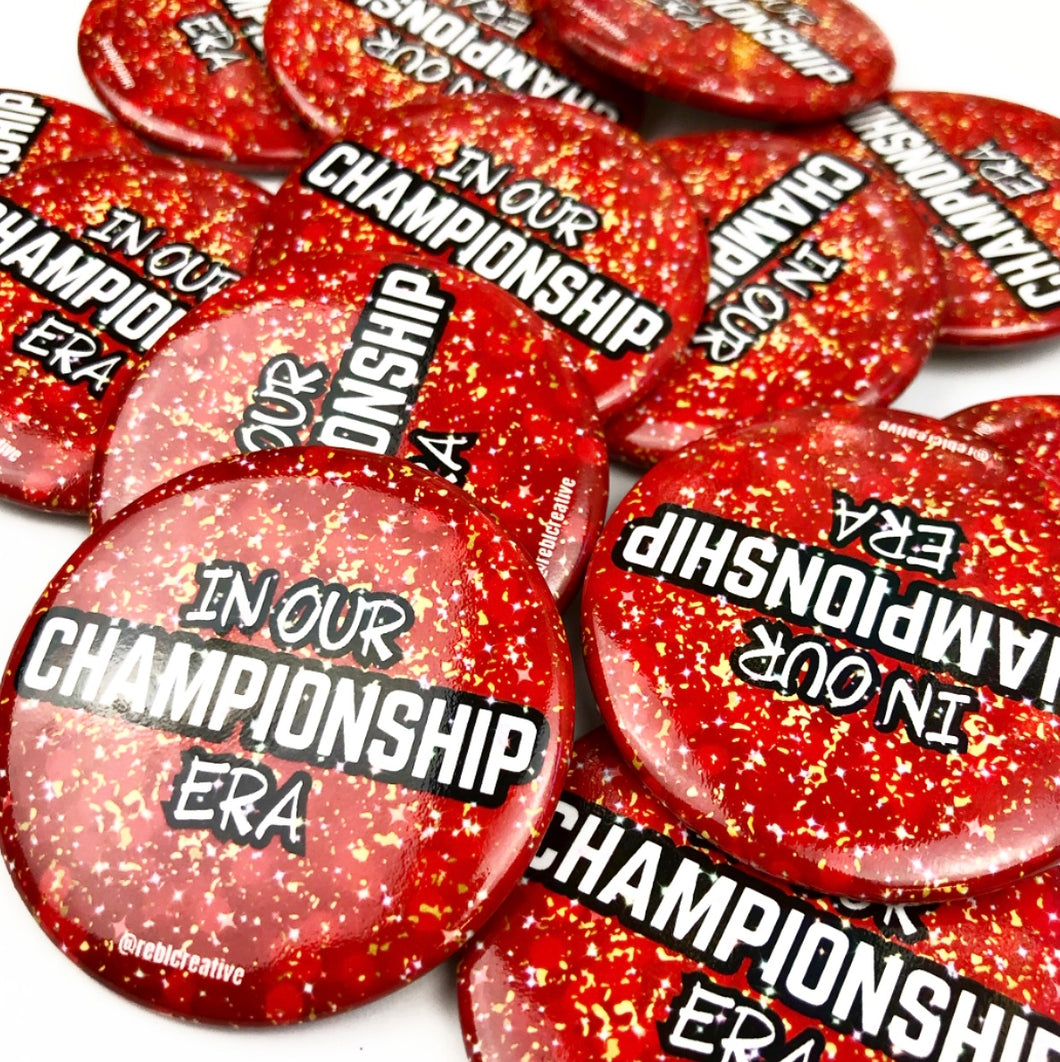 BUTTON - Championship Era RED