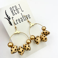 Load image into Gallery viewer, REBL Bauble Earrings - Spotted Mini
