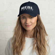Load image into Gallery viewer, REBL Creative Brand Embroidered hat
