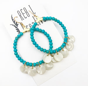 Sunshine Charm Baubles - Turquoise