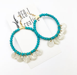 Sunshine Charm Baubles - Turquoise