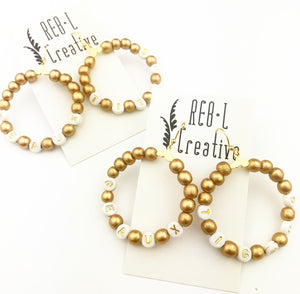 #1 Fan Earrings - Geaux Tigers