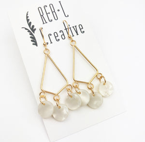 Sunshine Charm Drops - White