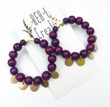 Load image into Gallery viewer, Sunshine Charm Baubles - Eggplant
