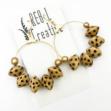 Load image into Gallery viewer, REBL OG Big Bauble Earrings - Spotted
