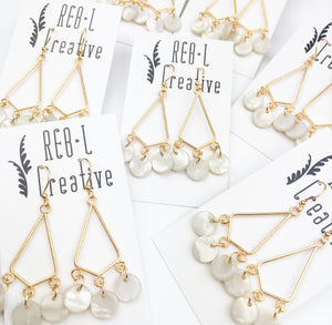 Sunshine Charm Drops - White
