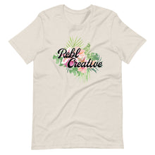 Load image into Gallery viewer, REBL Brand Floral Unisex Tee - More Colors
