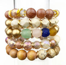 Load image into Gallery viewer, Stella Bracelets - Petrified Wood
