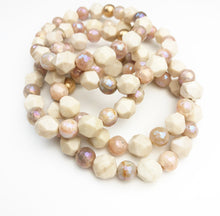 Load image into Gallery viewer, Vivi Bracelets - Sunstone and Petrified Wood
