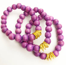 Load image into Gallery viewer, Wavy Bracelets - Purple
