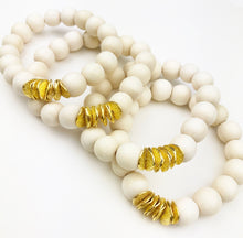 Load image into Gallery viewer, Wavy Bracelets - Cream
