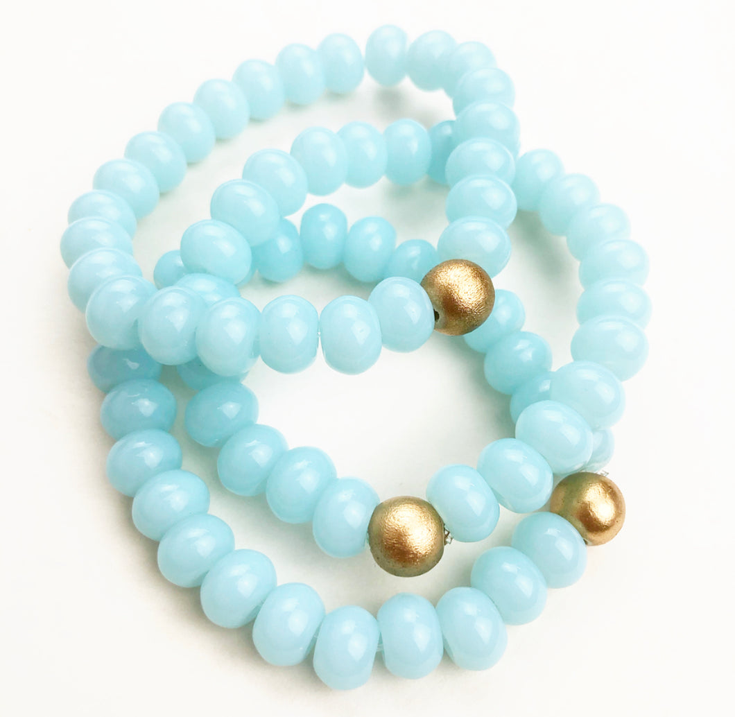 Monday Bracelet- Light Blue