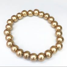 Load image into Gallery viewer, Golden Bauble Bracelets - 8mm
