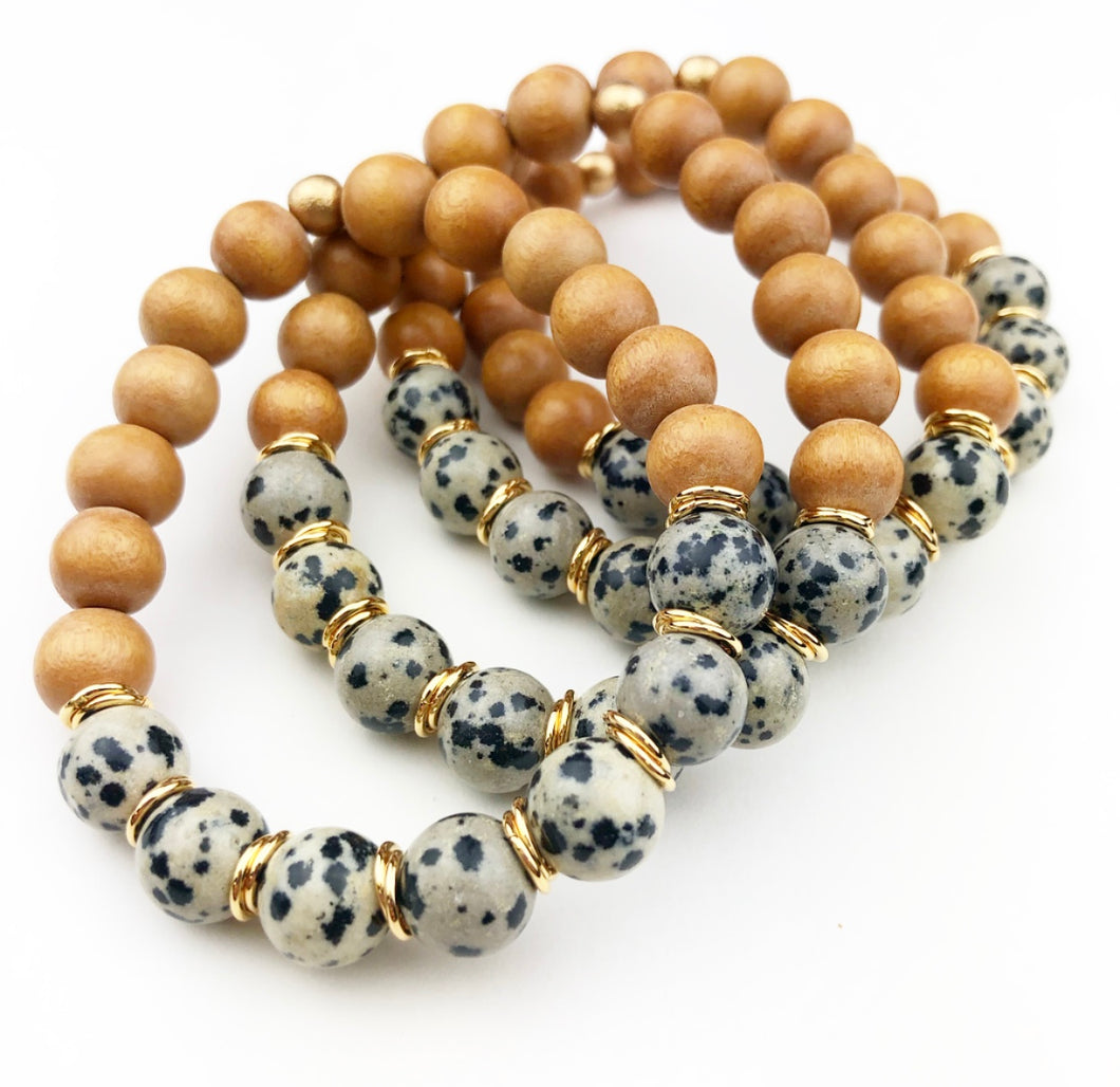 Stella Bracelets - Dalmatian
