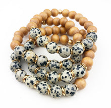 Load image into Gallery viewer, Stella Bracelets - Dalmatian
