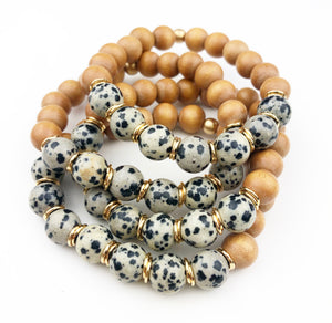 Stella Bracelets - Dalmatian