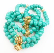 Load image into Gallery viewer, Twisted Bracelet- Mint
