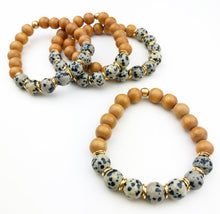 Load image into Gallery viewer, Stella Bracelets - Dalmatian
