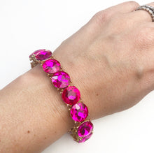 Load image into Gallery viewer, Tennis Bracelets - Hot Pink
