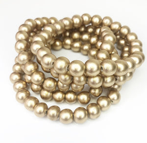 Golden Bauble Bracelets - 8mm